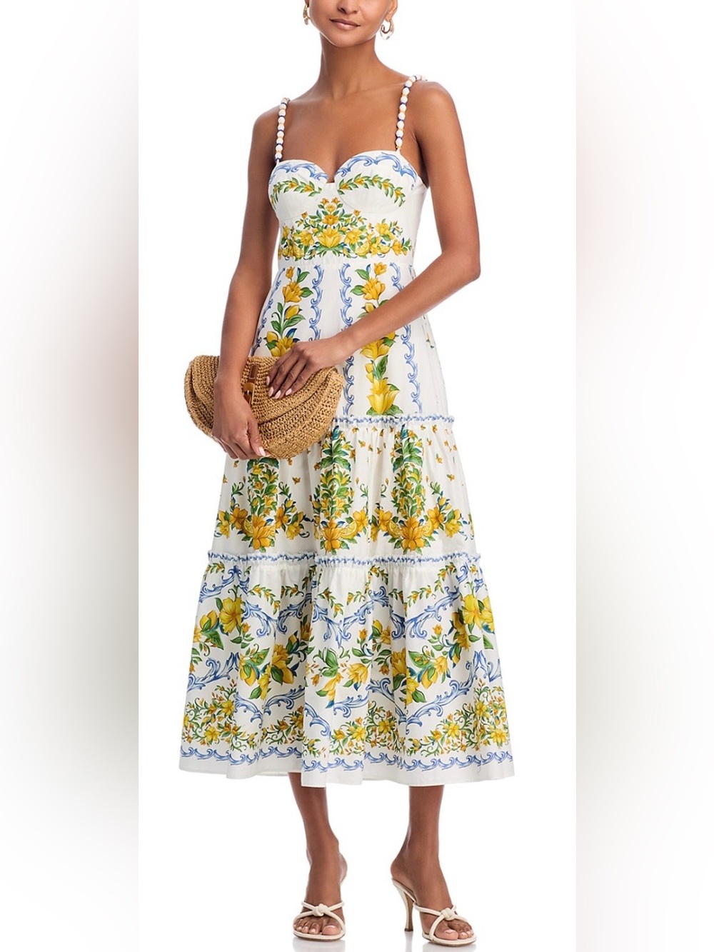 FARM Rio Sicily Midi Dress